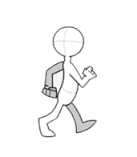 person walking